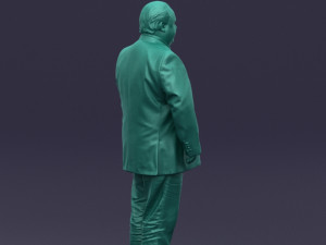tie man 0418 3d print ready 3D Baskı Modeli