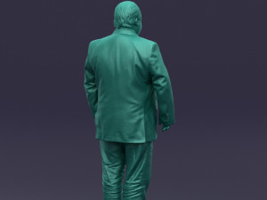 tie man 0418 3d print ready 3D Baskı Modeli