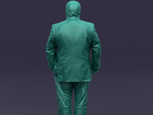 tie man 0418 3d print ready 3D Baskı Modeli