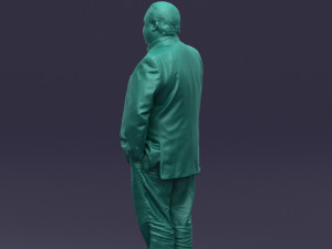 tie man 0418 3d print ready 3D Baskı Modeli
