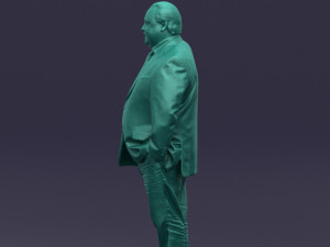 tie man 0418 3d print ready 3D Baskı Modeli