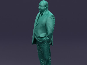 tie man 0418 3d print ready 3D Baskı Modeli