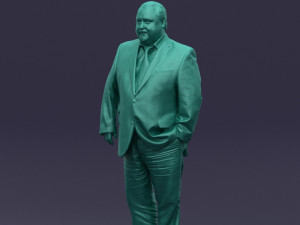 tie man 0418 3d print ready 3D Baskı Modeli