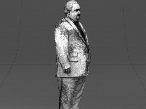 tie man 0418 3d print ready 3D Baskı Modeli