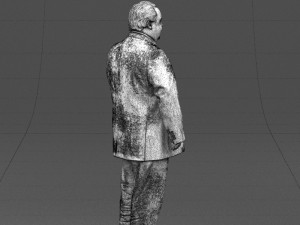 tie man 0418 3d print ready 3D Baskı Modeli