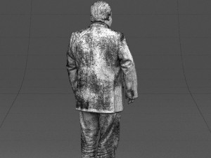 tie man 0418 3d print ready 3D Baskı Modeli