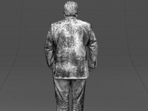 tie man 0418 3d print ready 3D Baskı Modeli
