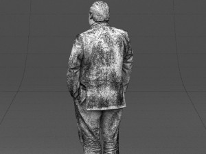 tie man 0418 3d print ready 3D Baskı Modeli
