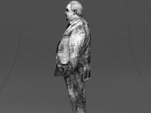tie man 0418 3d print ready 3D Baskı Modeli