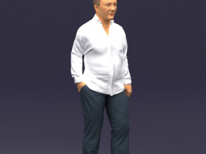 hand in pocketman 0420 3D Model