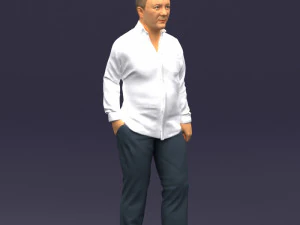 hand in pocketman 0420 3D Model