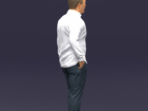 hand in pocketman 0420 3D Model