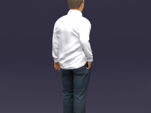 hand in pocketman 0420 3D Model