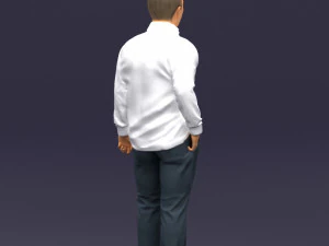 hand in pocketman 0420 3D Model