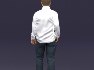 hand in pocketman 0420 3D Model