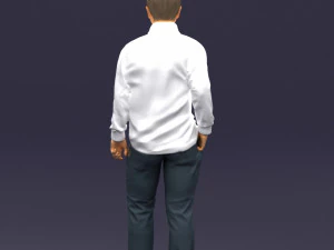 hand in pocketman 0420 3D Model
