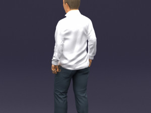 hand in pocketman 0420 3D Model