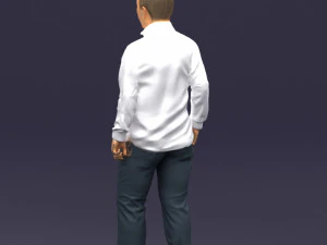 hand in pocketman 0420 3D Model