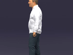 hand in pocketman 0420 3D Model