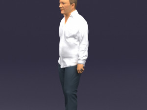 hand in pocketman 0420 3D Model
