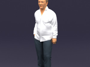 hand in pocketman 0420 3D Model
