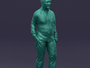 hand in pocketman 0420 3D Model