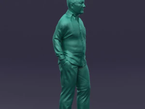 hand in pocketman 0420 3D Model