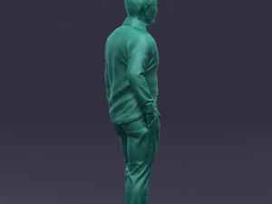 hand in pocketman 0420 3D Model