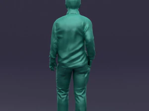 hand in pocketman 0420 3D Model