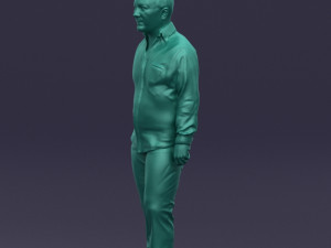 hand in pocketman 0420 3d print ready 3Dプリントモデル