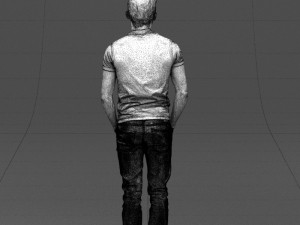 beard man 0421 3D Модель
