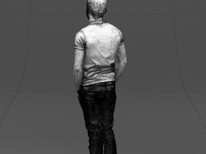 beard man 0421 3D Модель
