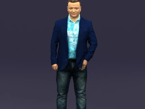 cool jeans man 0422 3D Model