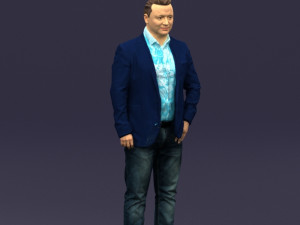 cool jeans man 0422 3D 模型