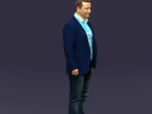 cool jeans man 0422 3D Model