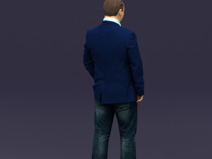 cool jeans man 0422 3D 模型