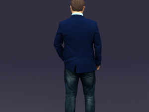 cool jeans man 0422 3D 模型