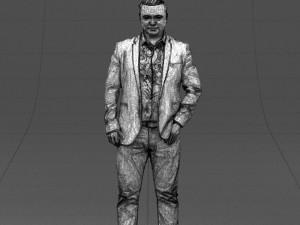 cool jeans man 0422 3D 模型