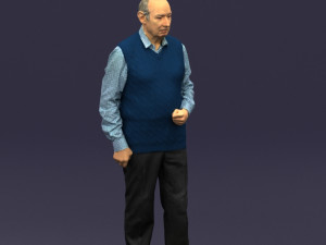 old man 0423 3D Model