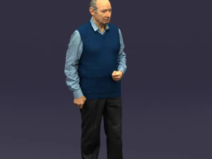 old man 0423 3D Model