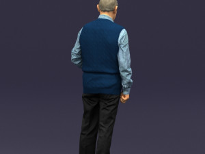 old man 0423 3D Model