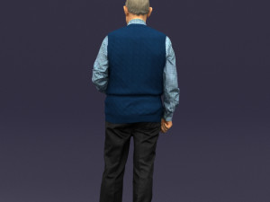 old man 0423 3D Model