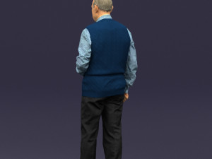 old man 0423 3D Model