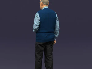 old man 0423 3D Model