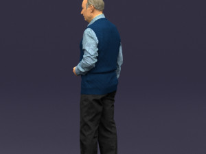 old man 0423 3D Model
