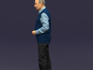 old man 0423 3D Model