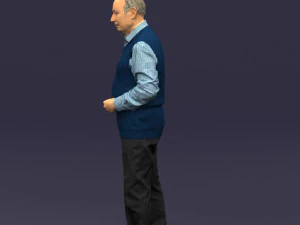 old man 0423 3D Model