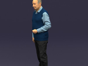 old man 0423 3D Model