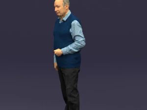 old man 0423 3D Model