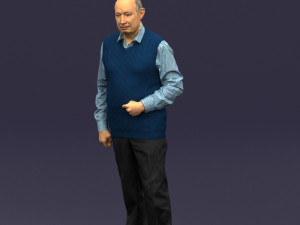 old man 0423 3D Model